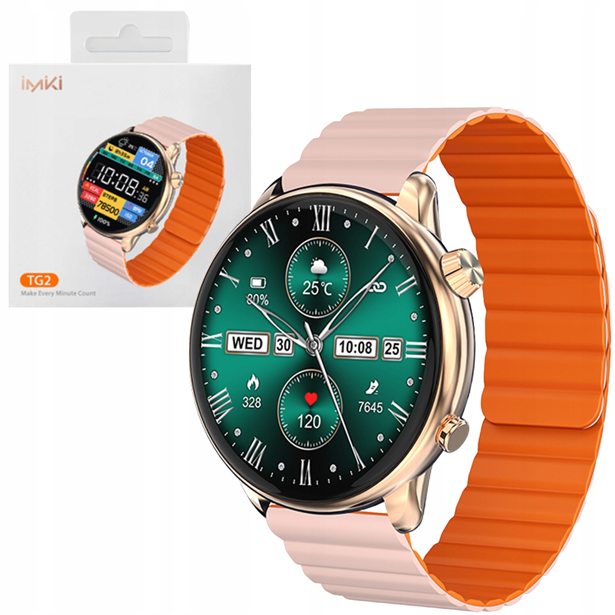 Chytré Hodinky Imiki TG2 s Amoled displejem 1,43" Smart hodinky pro hovory a Běhání