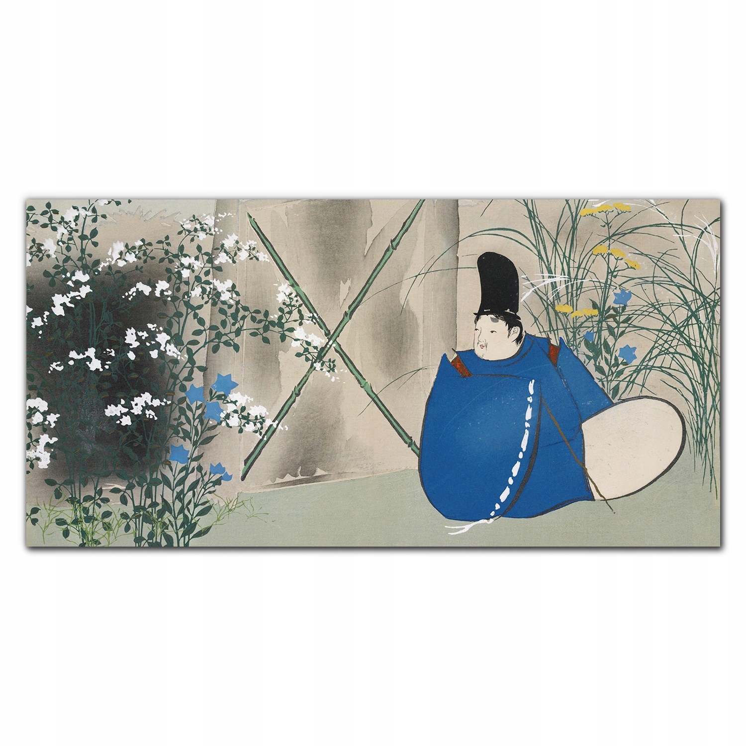 Nástenný obraz na plátne Kvety, strom 140 x 70 cm