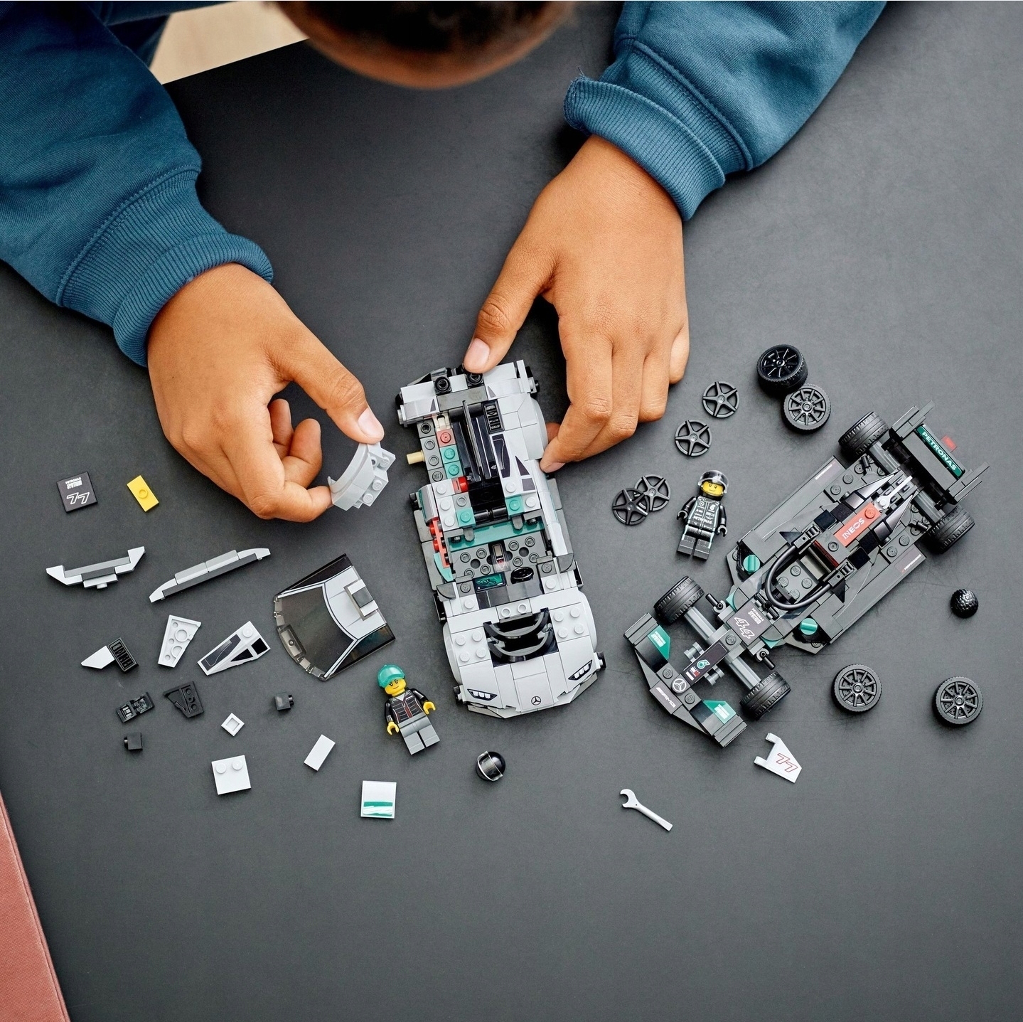LEGO SPEED 76909 MERCEDES-AMG F1 W12 E PERFORMANCE I MERCEDES-AMG ONE Płeć chłopcy