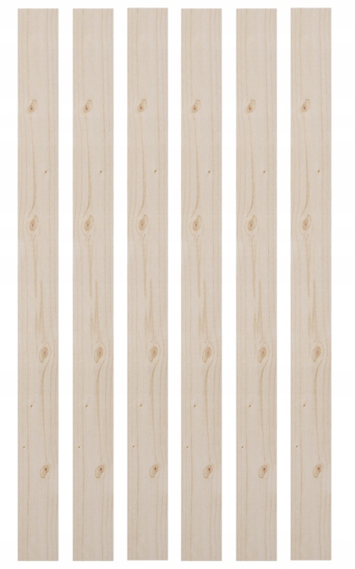 Sztachety ogrodzeniowe drewniane 160 cm balaski Producent inna