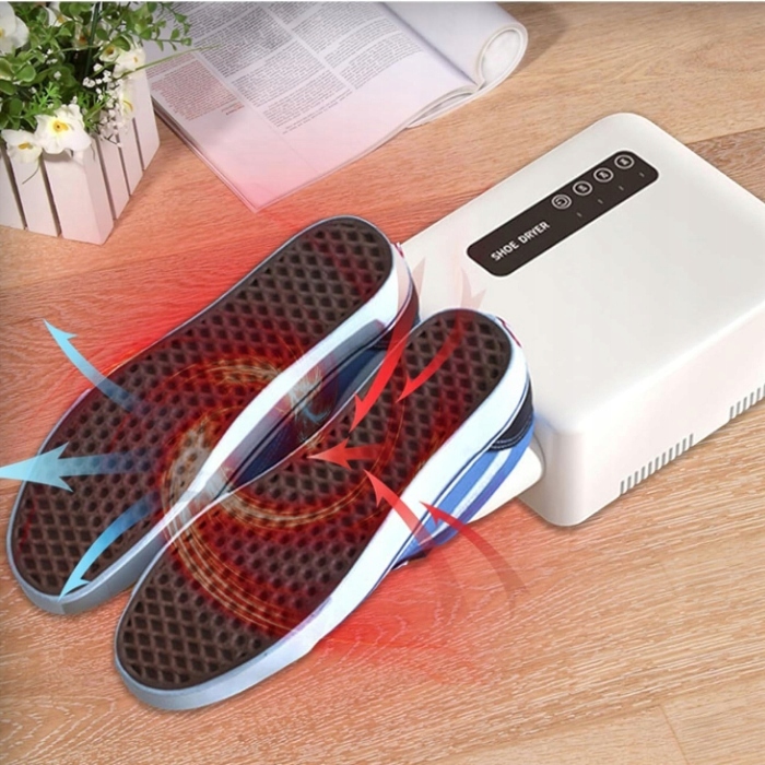 SUSZARKA DO BUTÓW RĘKAWICZEK ELEKTRYCZNA NAŚCIENNA Z INTELIGENTNYM TIMEREM Model elektryczna