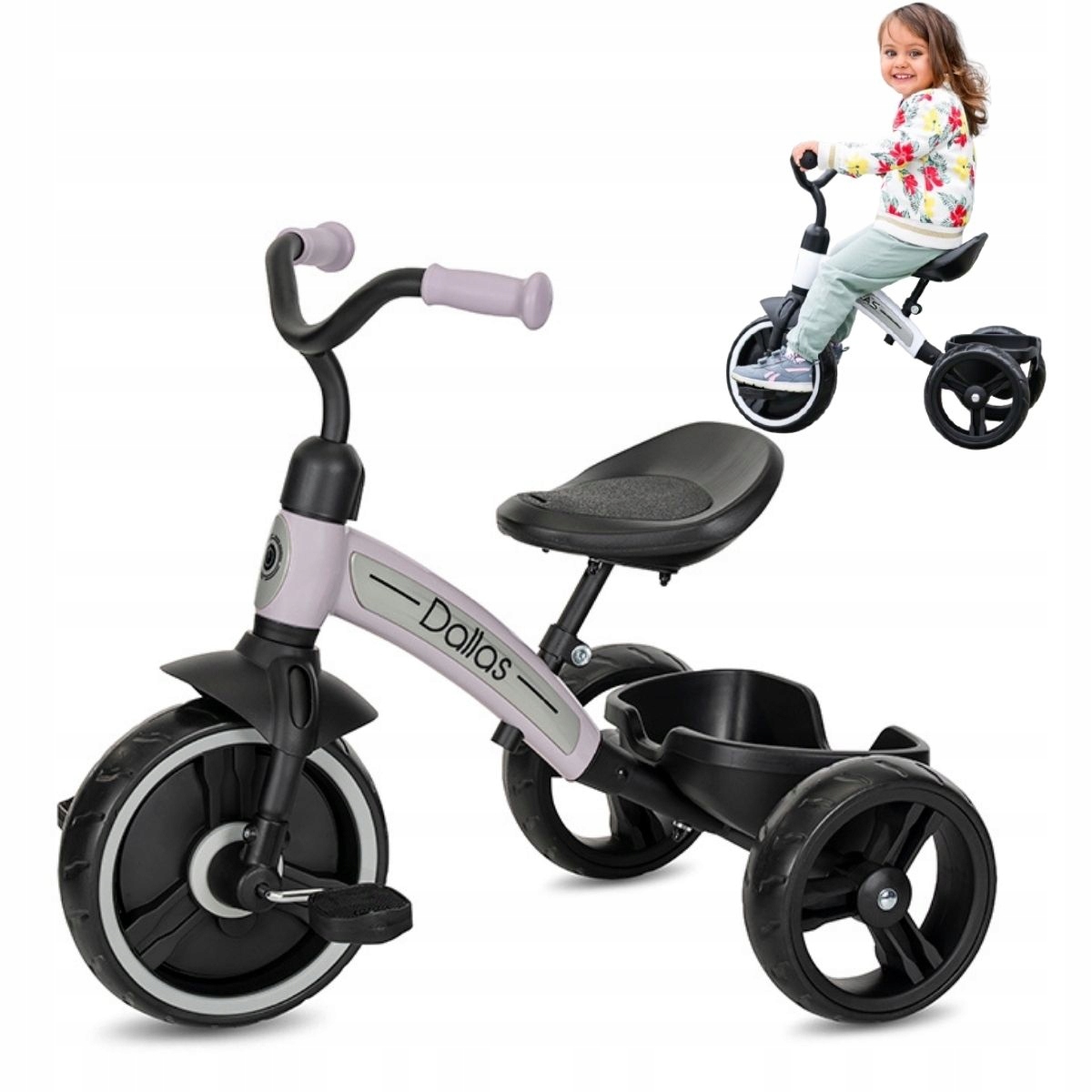 Rowerek Trójkołowy dla Dziecka Lekki i Zwrotny dla Dwulatka