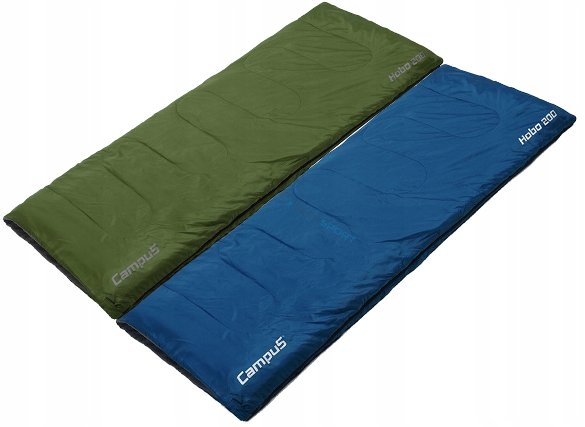 Set x2 Spacák Campus Hobo 200 Do 3st Zelený Modrý Zámek P I L