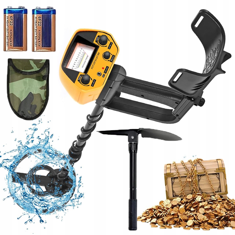 Detektor Kovů Detektor Kovu Velký LCD Kraft 20 cm Voděodolný