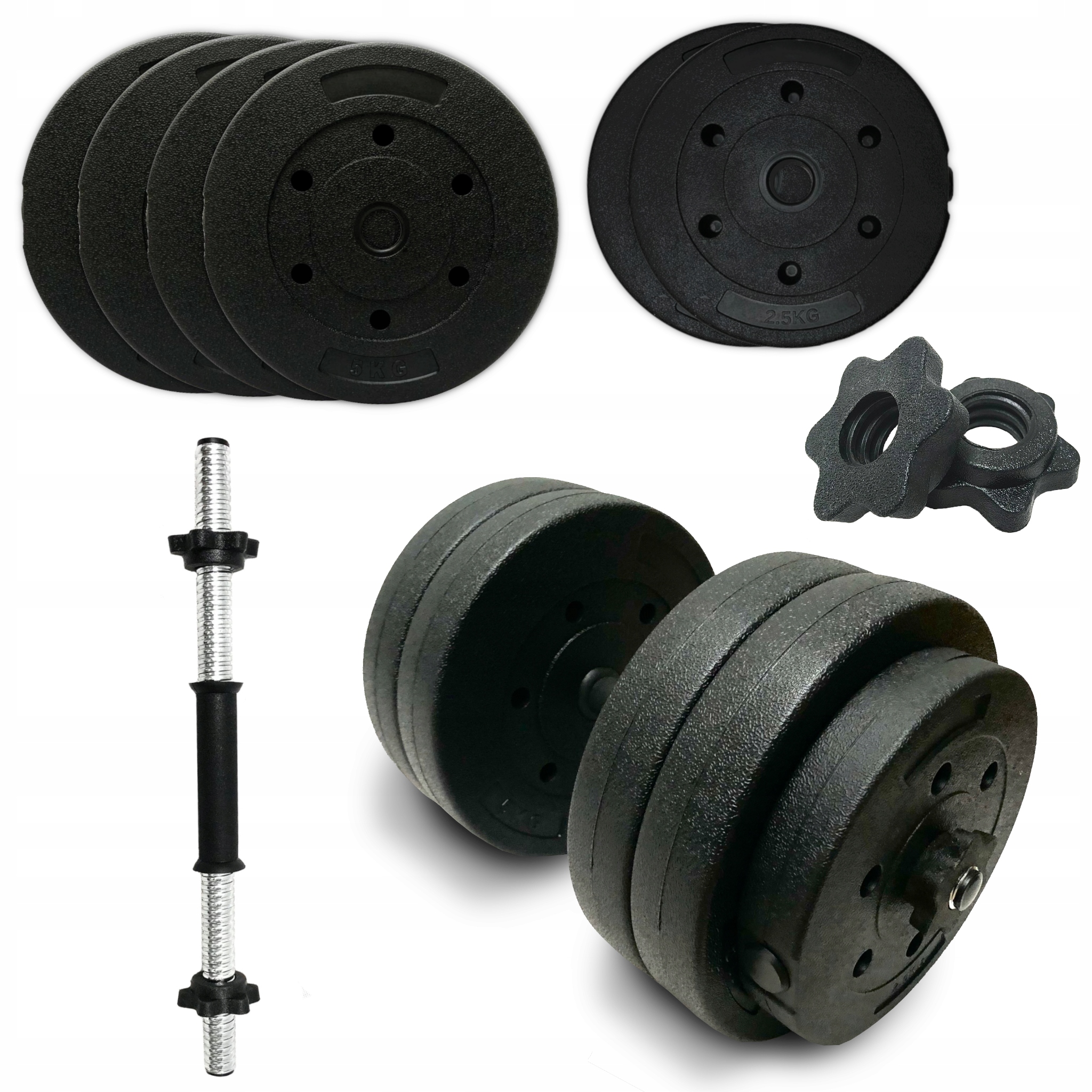 

Hantla regulowana 1x25 kg bitumiczna gryf talerze