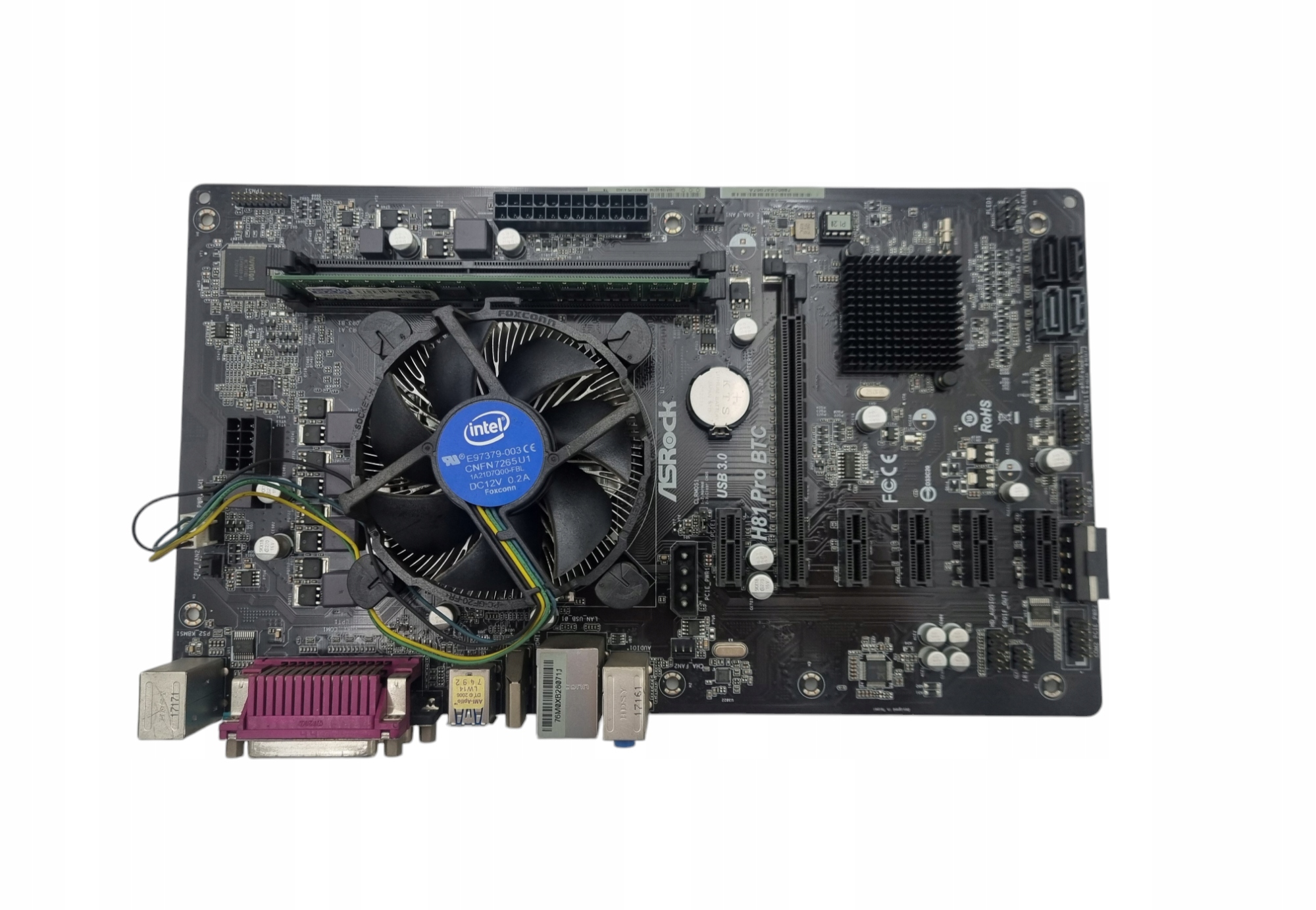 Zestaw ASRock H81 PRO BTC R2.0 ATX + G3260 + RAM 4GB + chłodzenie w Łódź -  Sklep, Opinie, Cena w Allegro