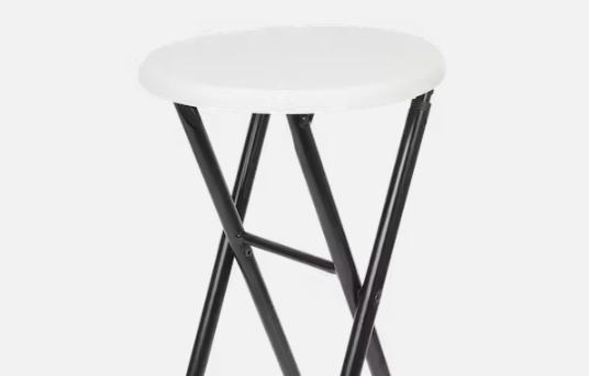 STOŁEK BAROWY HOKER TABORET KRZESŁO CATERINGOWE WYSOKIE 70 CM DO KUCHNI Kod producenta 2547087