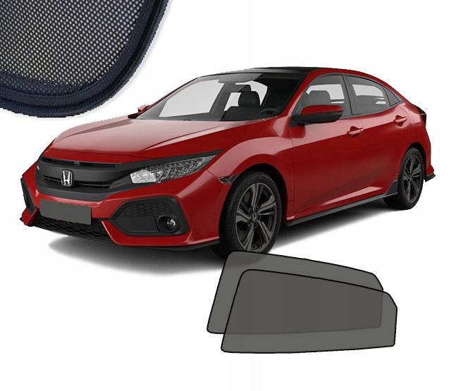 ZASŁONKI DEDYKOWANE Honda Civic X Hatchback 2015-