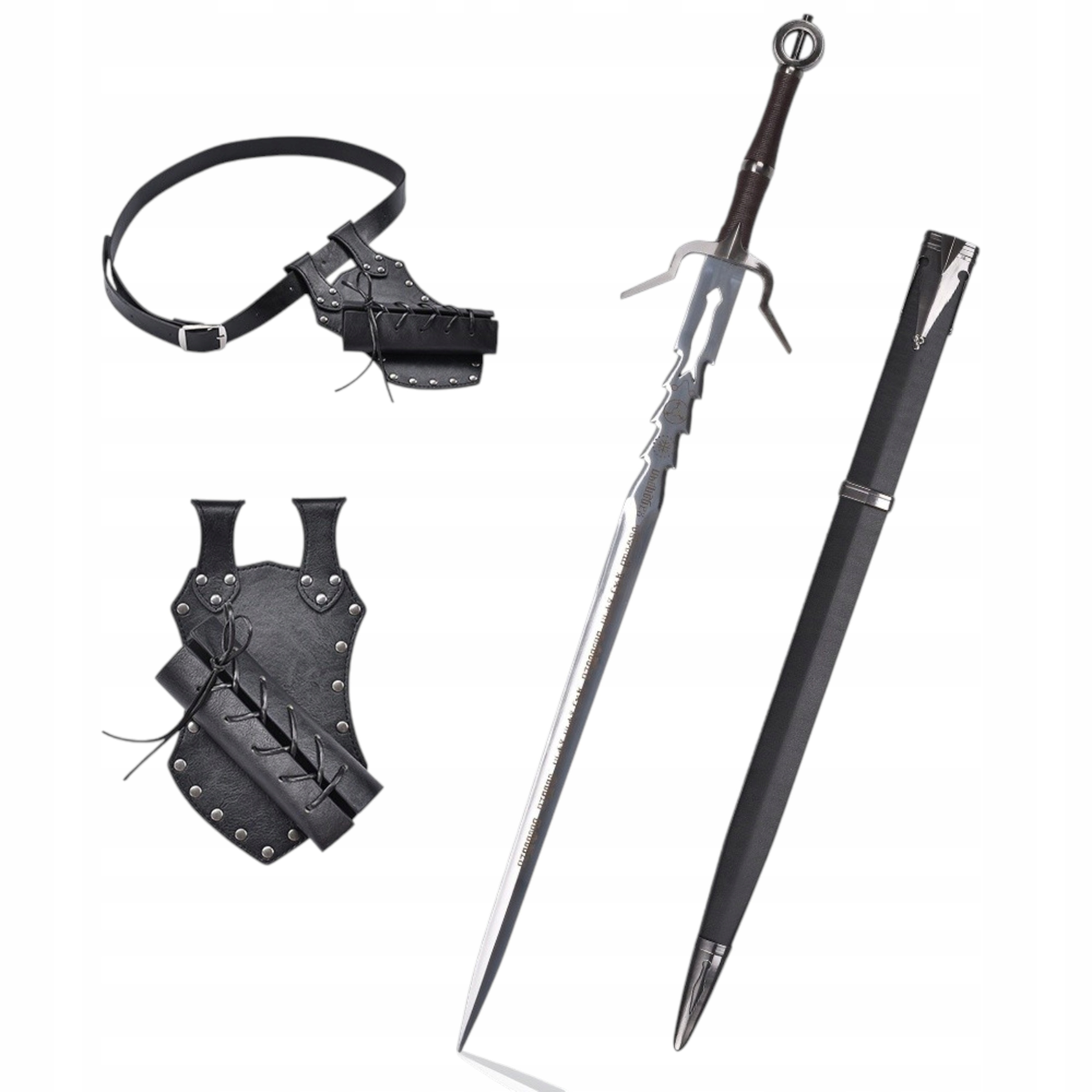 Vlčí meč Ciri Zireael The Witcher s vagínou a pásem 120 cm JT6374