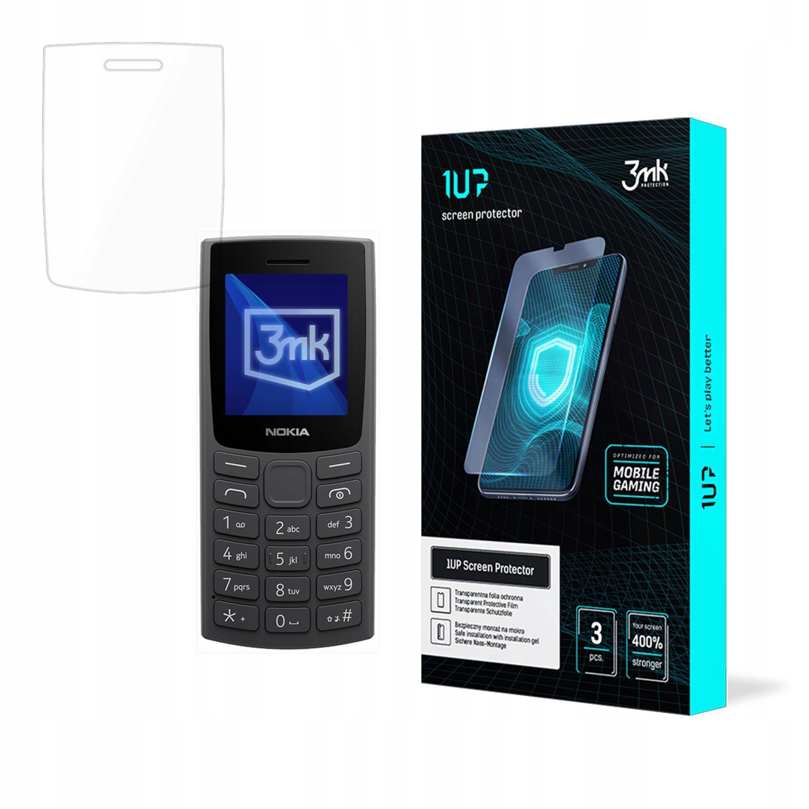Fólie pro Nokii 105 (2023) 3mk 1UP