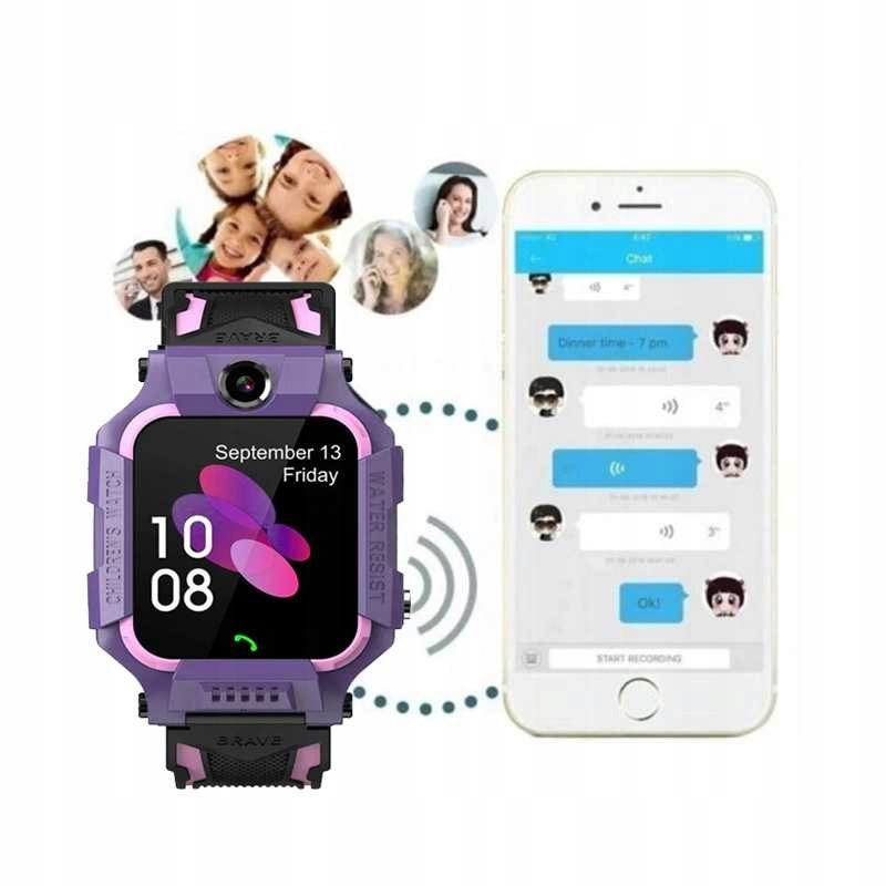 SMARTWATCH SIM PL LOKALIZATOR Zegarek DLA DZIECKA SMART WATCH POLSKIE MENU Transmisja danych brak