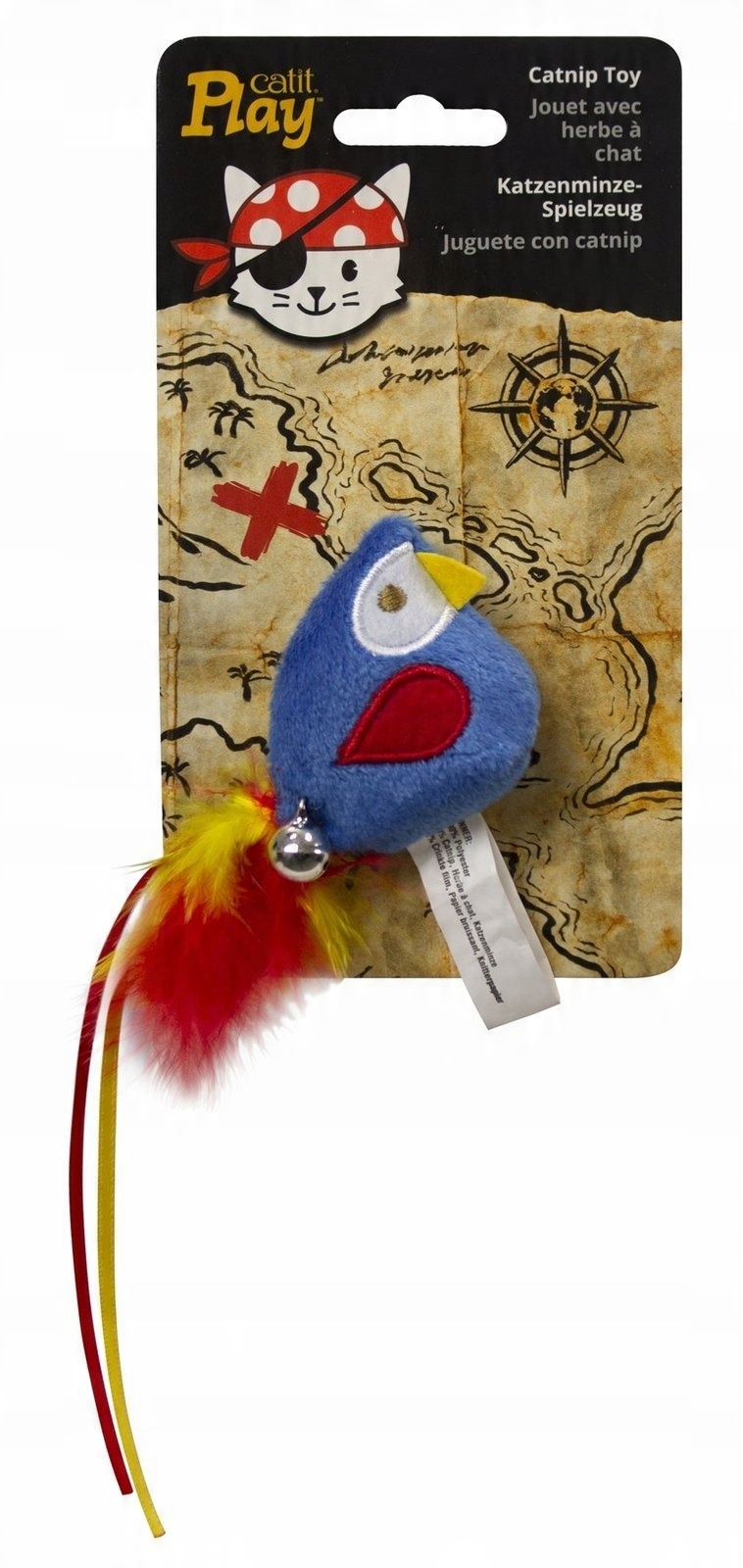 

Zabawka Catit Play Pirates Catnip Toy Papuga