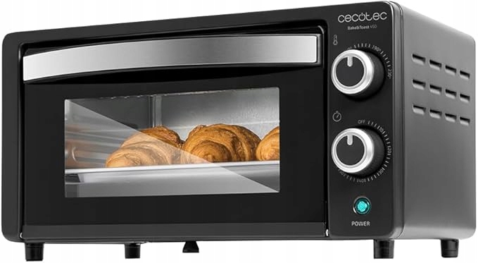 Mini piekarnik Cecotec Bake&Toast 1090 Black 10 l czarny