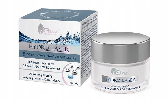 AVA Hydro Laser Regenerujący Krem na Noc 50ml