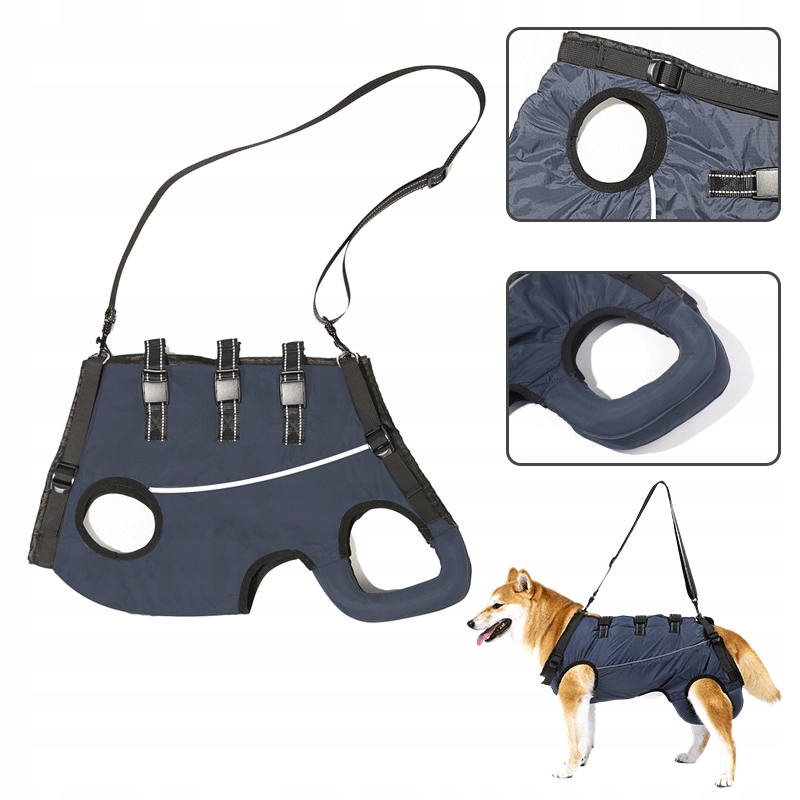 Levně Rehabilitační postroj velikosti L pro zvedání a transport zvířat