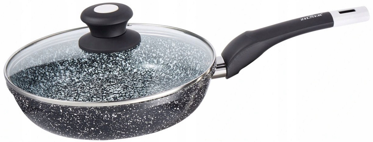 

Patelnia Marmurkowa Z Pokrywką 28cm Zilner