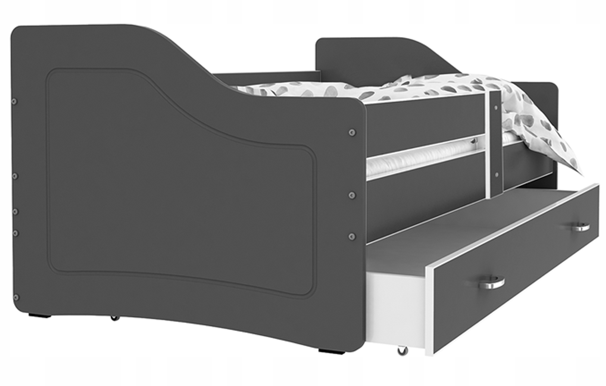 

Łóżko dziecięce 140x80 szuflada materac Sweety