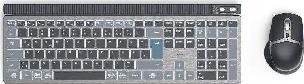 Klawiatura mysz Hama WKM-750 (U81730690000)