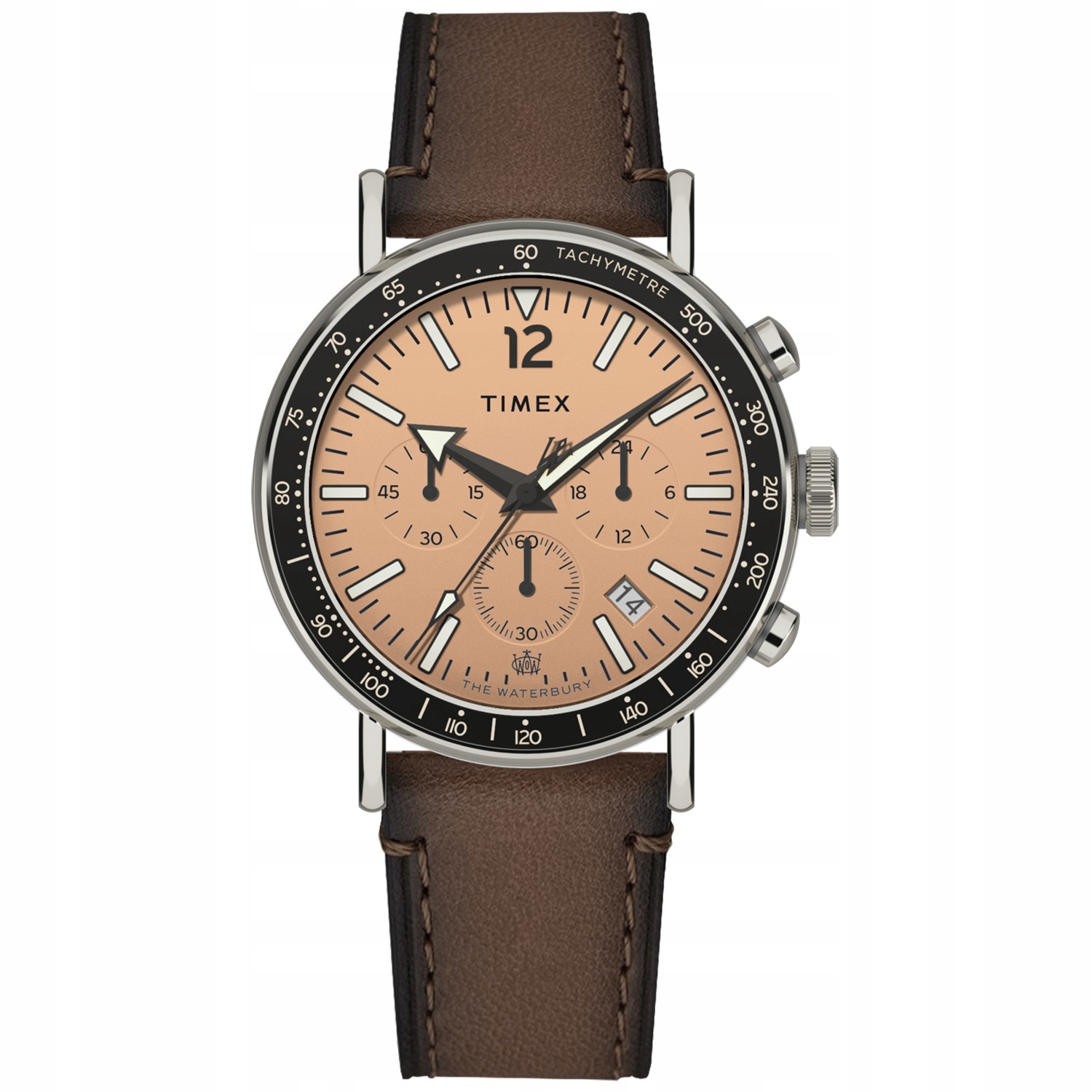 Pánské Hodinky Timex TW2W47300 hnědé