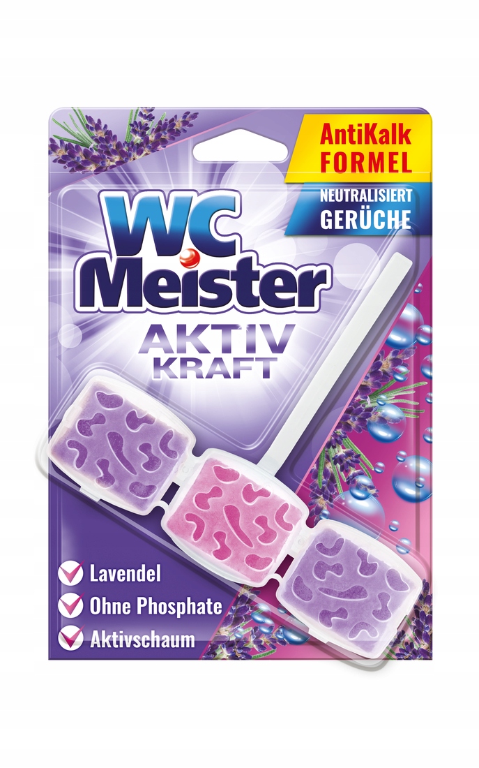 

Wc Meister, zawieszka do toalety, z/lawendy, 1 szt