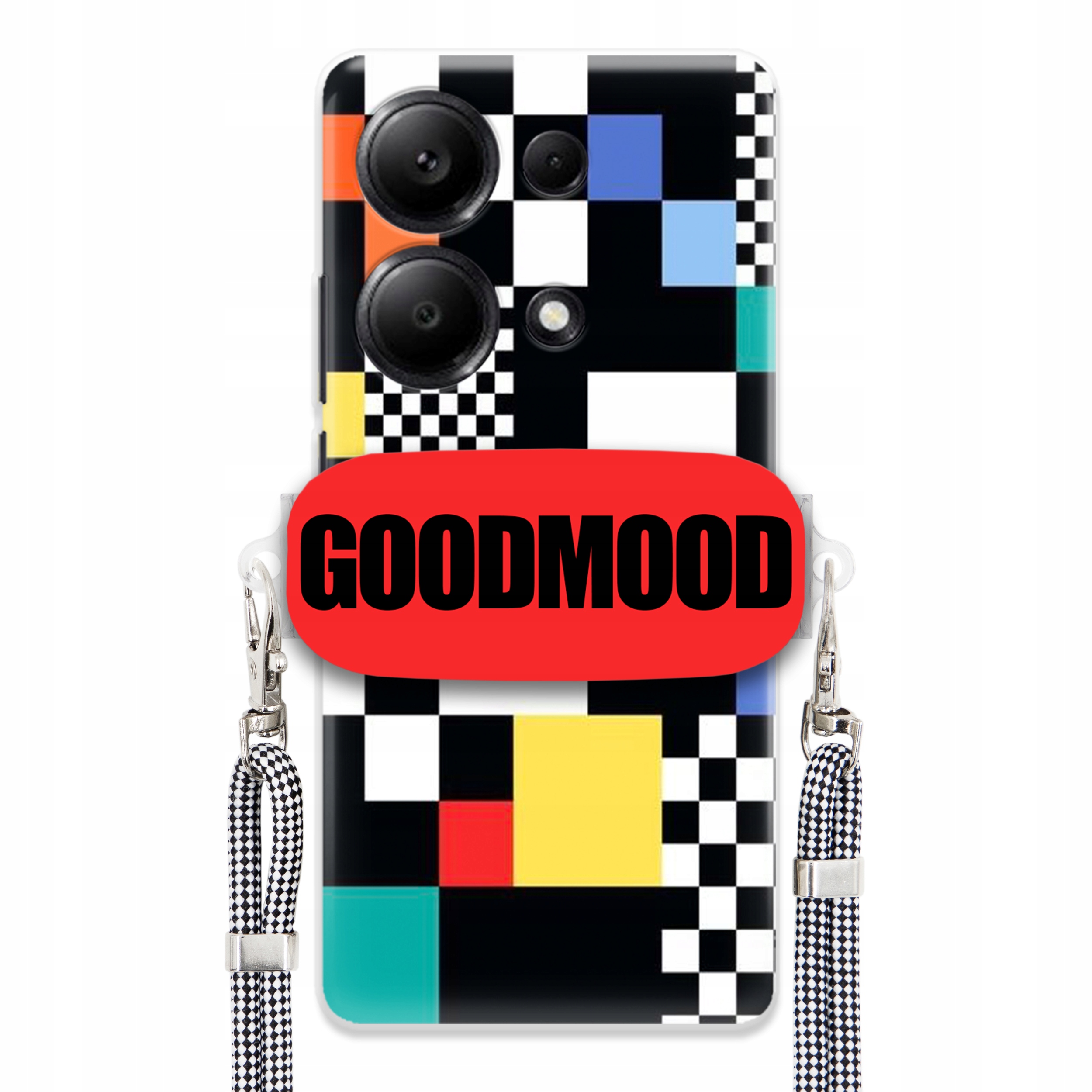 Pouzdro Pro Xiaomi Note 14S 4G Case Držák Na Vodítko Zebra Telefonu Pixelart MIX Wz