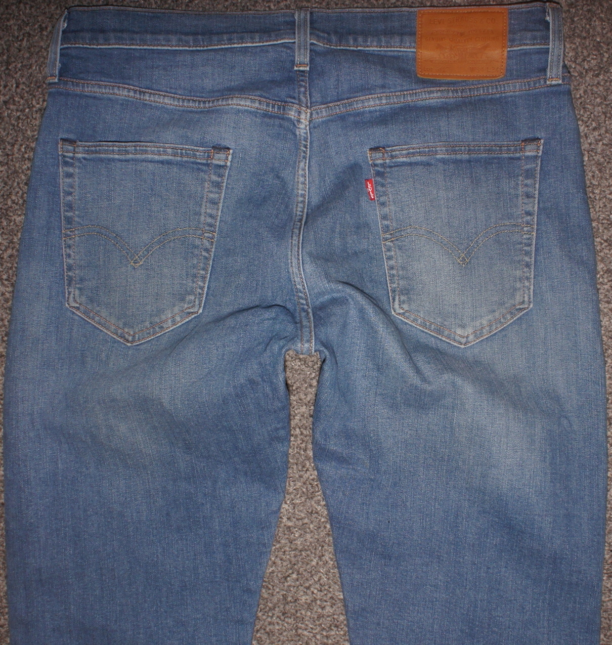 LEVI'S LEVIS 512 - JEANSY BIODRÓWKI RURKI W34L34 Model 512