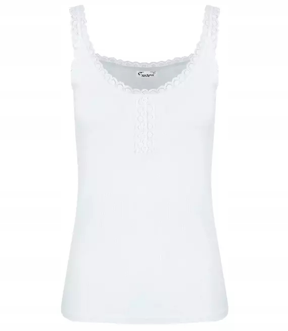 

Bluzka koszulka z koronką na ramiączkach unisize