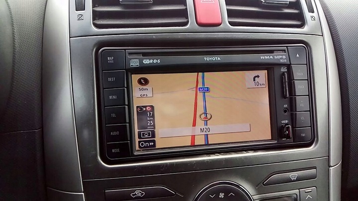 

Mapa Toyota Tns 510 Karta 2020 V1 Avensis Auris