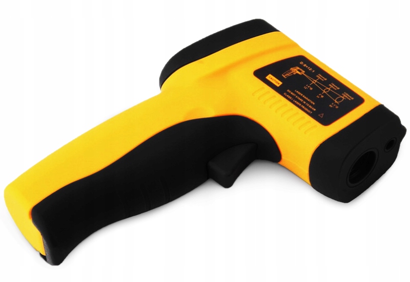 PIROMETR TERMOMETR LASEROWY BEZDOTYKOWY MIERNIK NA PODCZERWIEŃ -50 +550 LCD Model GM550