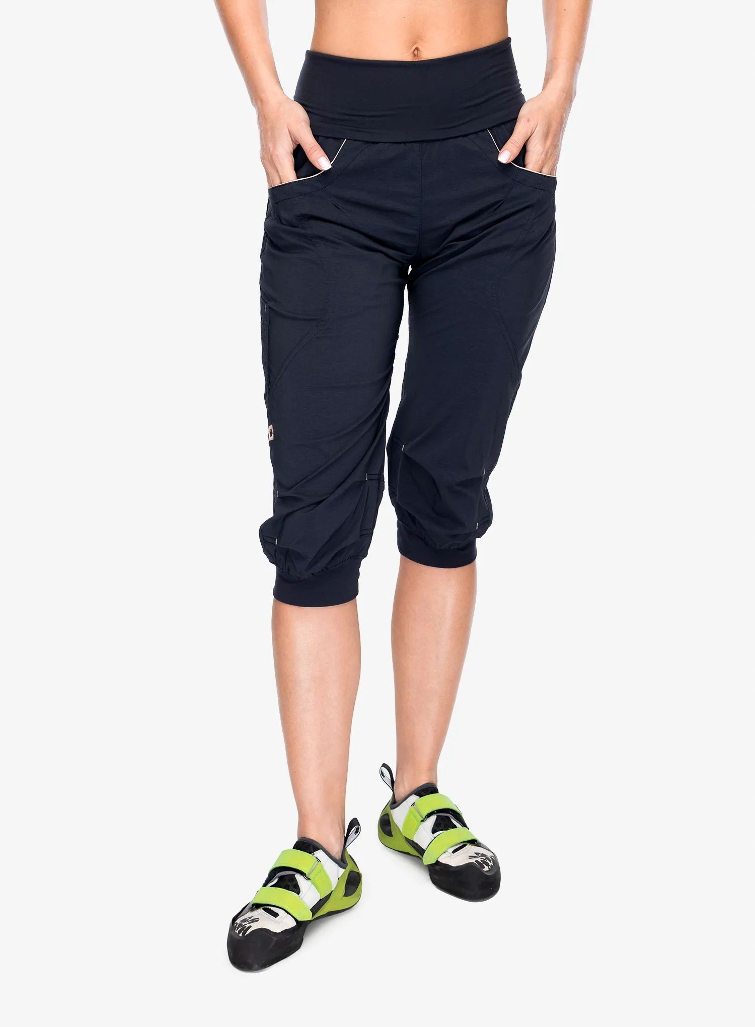 Kraťasy lezecké kraťasy Ocun Noya Eco Shorts anthracite tmavě modré