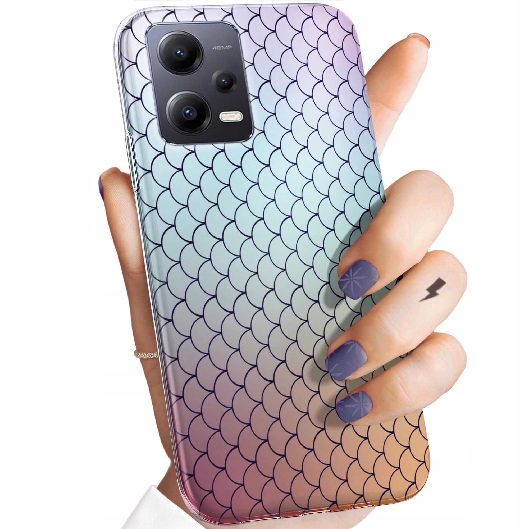 Etui Do Redmi Note 12 5G Poco X5 Ombre Gradient Obudowa Case
