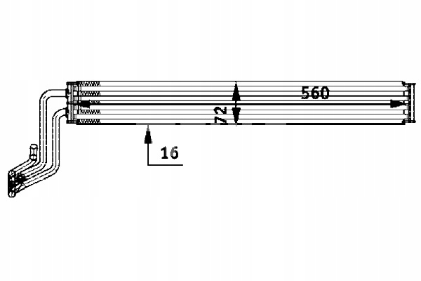 CHŁODNICA OLEJU AUDI Q7 VW TOUAREG 2.5D-3.6 01.03-08.15 MAHLE Producent części Mahle