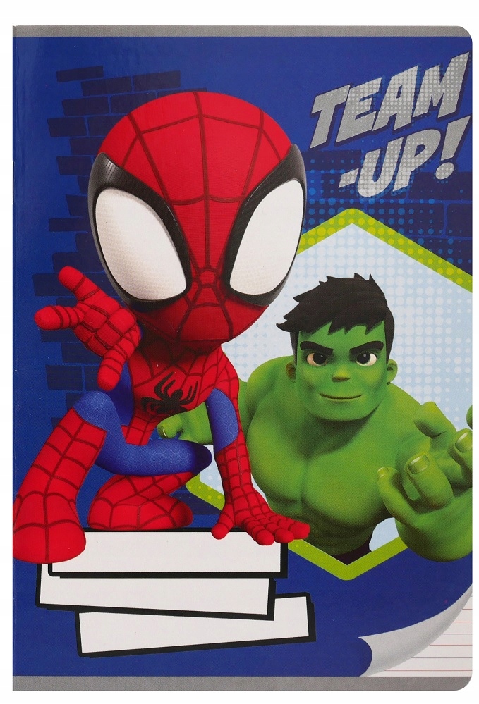 

Zeszyt A5 16 Kartek 3 Linie Kolorowe Spider Man