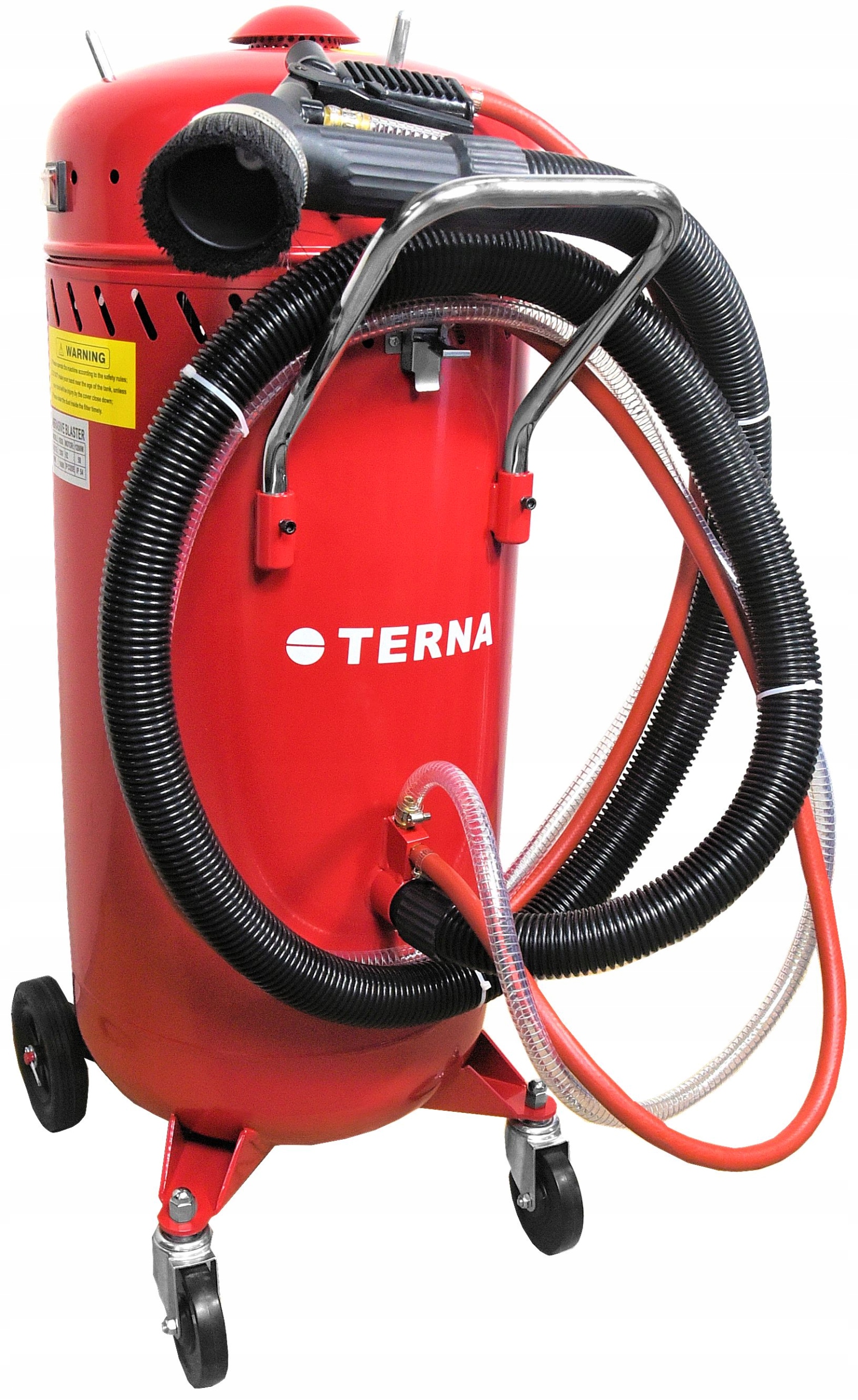 PIASKARKA SYFONOWA BEZPYŁOWA Z ODKURZACZEM 105L + PISTOLET + DYSZE Kod producenta Piaskarka 105L