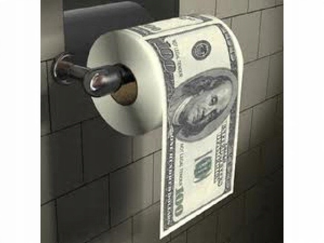

Papier Toaletowy $ 100 Dolarów $ W-wa