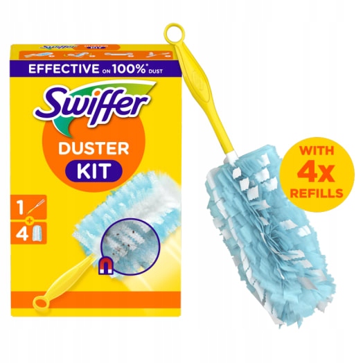 2x Swiffer Sada pro odstraňování prachu, která přitahuje a zadržuje prach