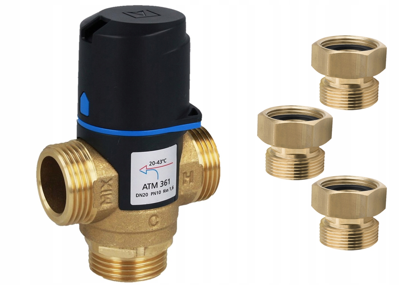 Zmiešavací termostatický ventil Afriso Atm 361 1'