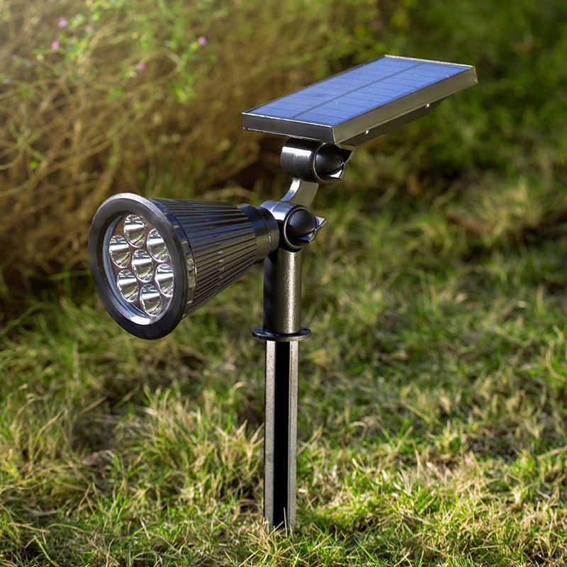 LAMPA SOLARNA Z CZUJNIKIEM OGRODOWA REFLEKTOR MOC Marka Masterled