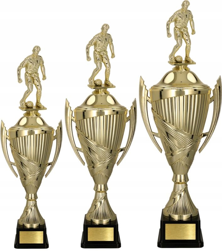 

Komplet pucharów Piłka Nożna 41-37-33cm +grawer