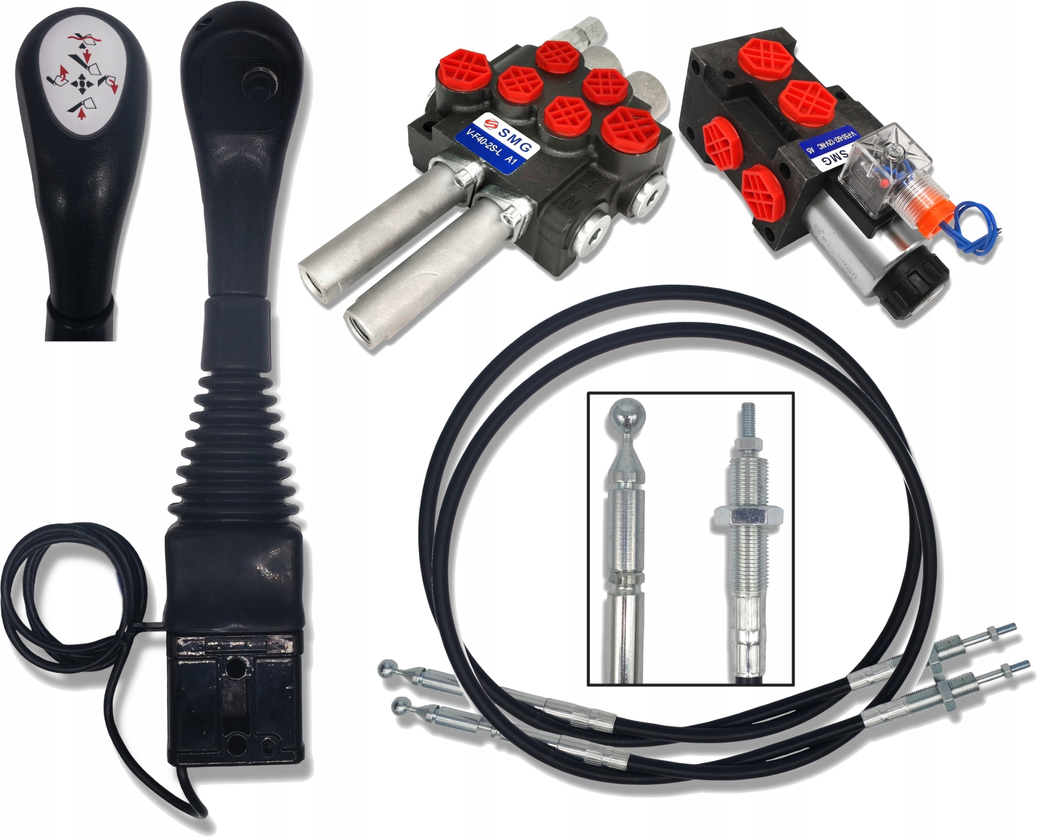 Sada 3 Sekund Pro Rozbočovač Joystickového Lanka