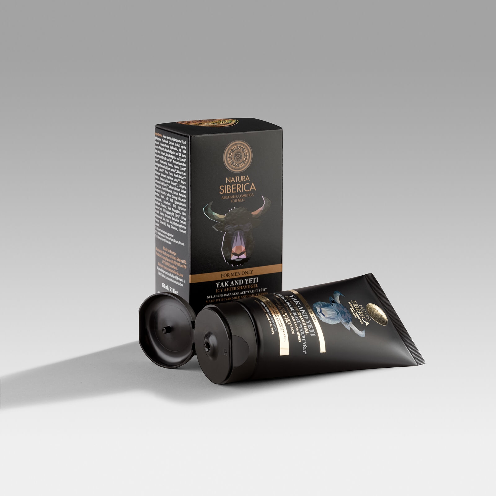 NATURA SIBERICA CHŁODZĄCY ŻEL PO GOLENIU 150ML Typ skóry normalna