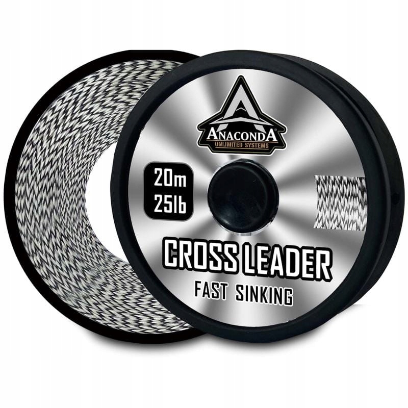 Anaconda Plecionka Przyponowa Cross Leader Fast Sinking 35lb/20m