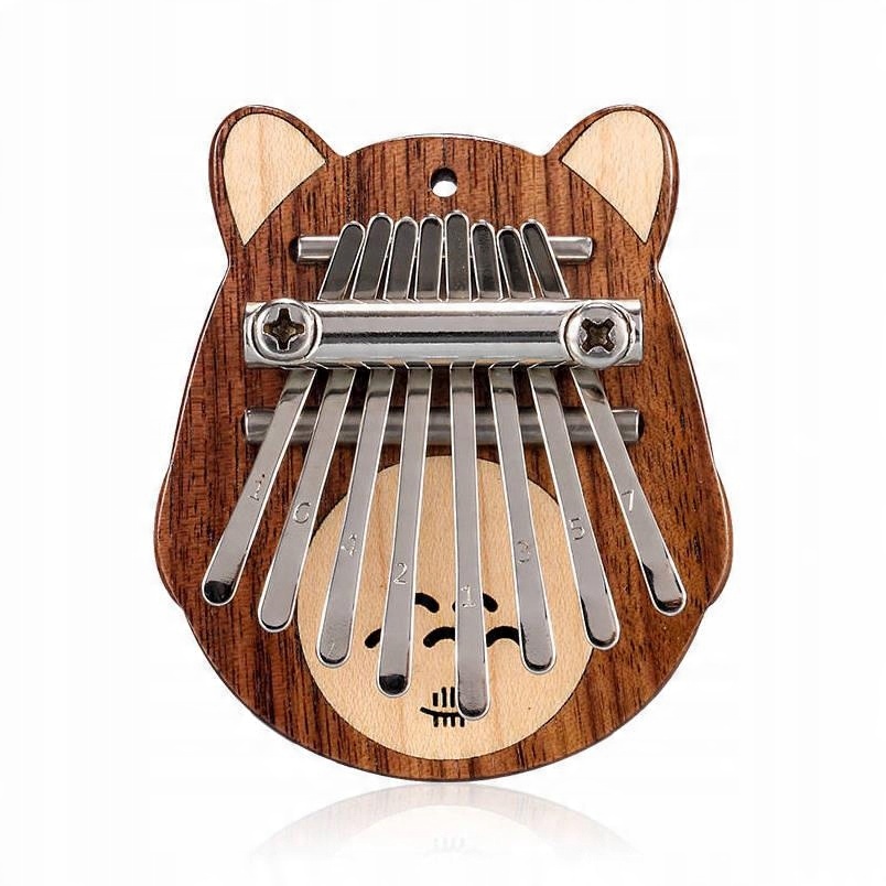 

Hluru Kalimba mini Miś diatoniczna 8 tonów