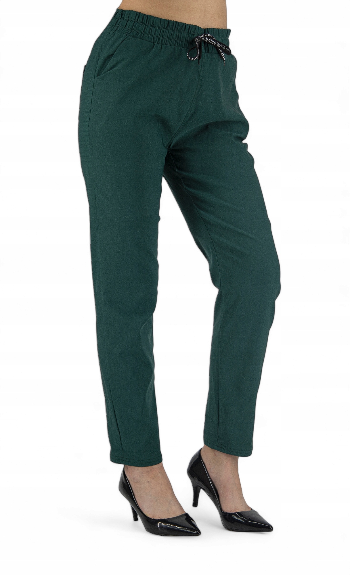 CYGARETKI Damskie MEGA ELASTYCZNE Wysoki Stan K008 Z r.8XL/9XL Marka inna