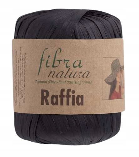 Raffia Fibra Natura 116-12 czarny