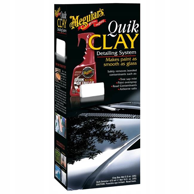 

Meguiar's Quik Clay Zestaw do glinkowania