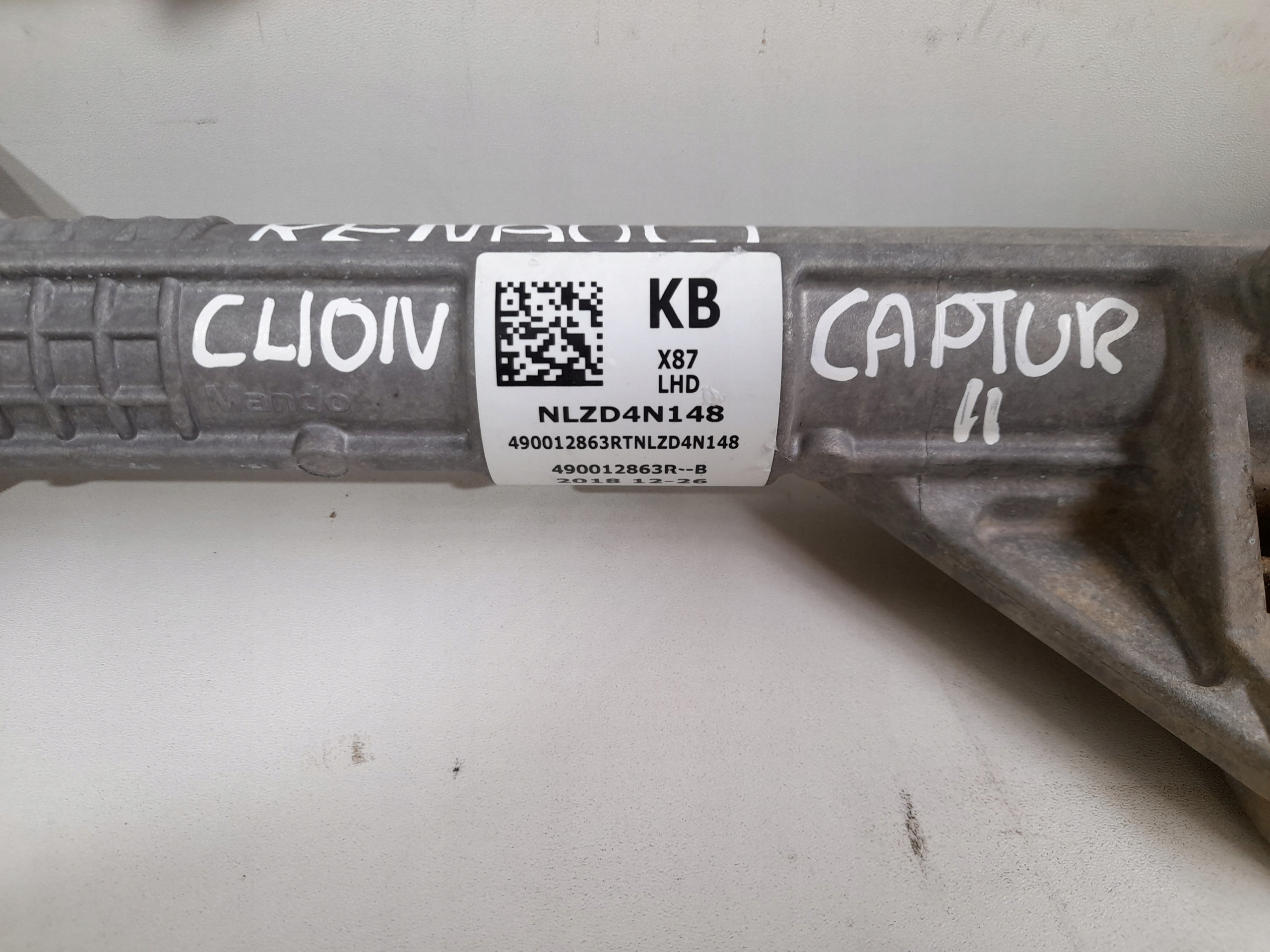 RENAULT CLIO IV CAPTUR and servo control 490012863R (Y20)