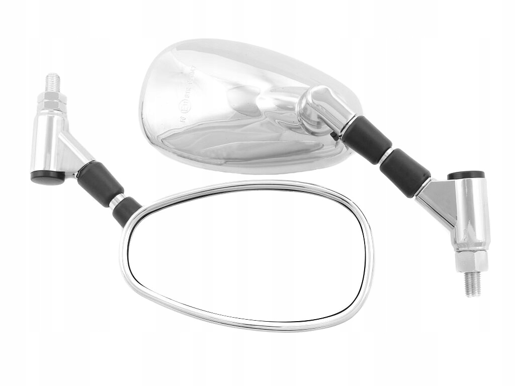 LU-433 - ХРОМОВАНІ ДЗЕРКАЛА ЗАДНЬОГО ВИДУ YAMAHA XVS 125 250 DRAG STAR