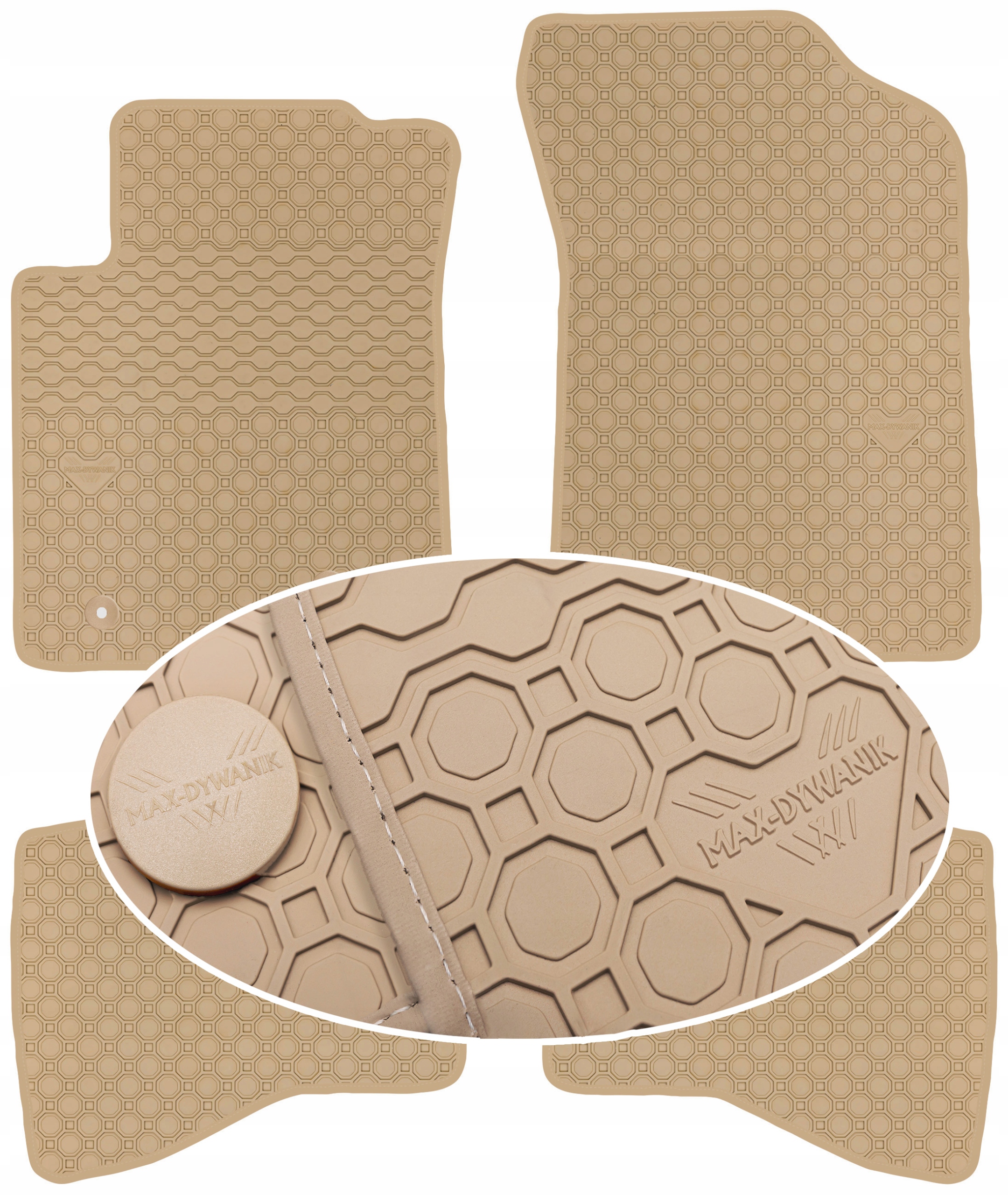 Toyota Aygo II 2014 Béžové koberčeky