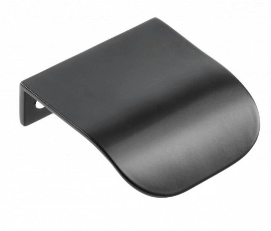 

Uchwyt krawędziowy gałka Gtv Fiord czarny mat